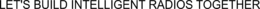 LET'S BUILD INTELLIGENT RADIOS TOGETHER trademark
