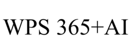 WPS 365+AI trademark