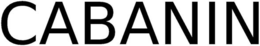 CABANIN trademark