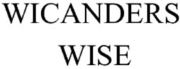 WICANDERS WISE trademark