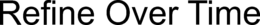 REFINE OVER TIME trademark