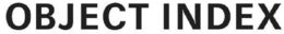 OBJECT INDEX trademark