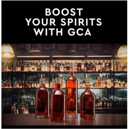 BOOST YOUR SPIRITS WITH GCA trademark
