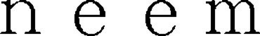 NEEM trademark