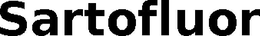 SARTOFLUOR trademark