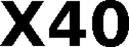 X40 trademark