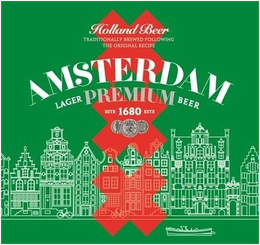 AMSTERDAM LAGER PREMIUM BEER ESTD 1680 ESTD trademark