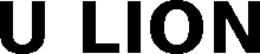 U LION trademark