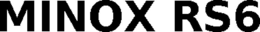 MINOX RS6 trademark
