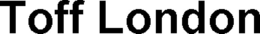 TOFF LONDON trademark