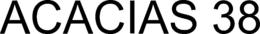 ACACIAS 38 trademark