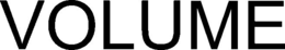 VOLUME trademark