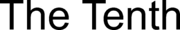 THE TENTH trademark