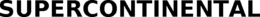 SUPERCONTINENTAL trademark