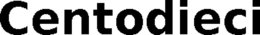 CENTODIECI trademark