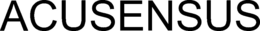 ACUSENSUS trademark