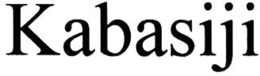 KABASIJI trademark