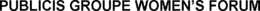 PUBLICIS GROUPE WOMEN?S FORUM trademark