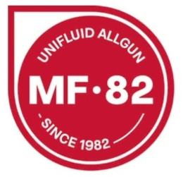 UNIFLUID ALLGUN MF.82 SINCE 1982 trademark