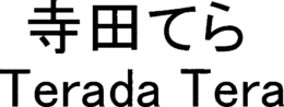 TERADA TERA trademark