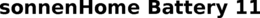 SONNENHOME BATTERY 11 trademark
