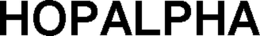 HOPALPHA trademark