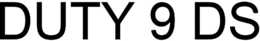DUTY 9 DS trademark