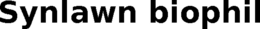 SYNLAWN BIOPHIL trademark