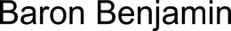 BARON BENJAMIN trademark