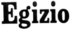 EGIZIO trademark