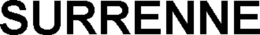 SURRENNE trademark
