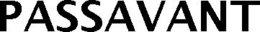 PASSAVANT trademark