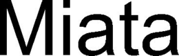 MIATA trademark