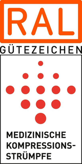 RAL GÜTEZEICHEN MEDIZINISCHE KOMPRESSIONS-STRÜMPFE trademark
