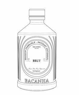 BACANHA MAISON FAMILIALE PRODUIT ARTISANAL SIROP BRUT BRUT BIOLOGIQUE trademark