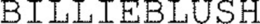 BILLIEBLUSH trademark