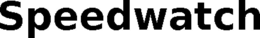 SPEEDWATCH trademark
