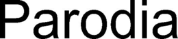 PARODIA trademark