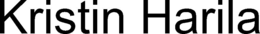KRISTIN HARILA trademark