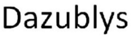 DAZUBLYS trademark