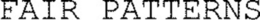 FAIR PATTERNS trademark