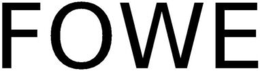 FOWE trademark