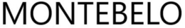 MONTEBELO trademark
