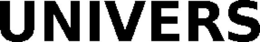 UNIVERS trademark