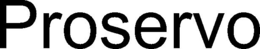 PROSERVO trademark