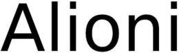 ALIONI trademark