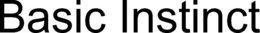 BASIC INSTINCT trademark