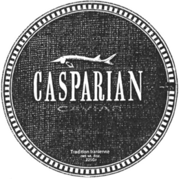 CASPARIAN CAVIAR trademark