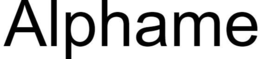 ALPHAME trademark