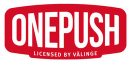 ONEPUSH LICENSED BY VÄLINGE trademark